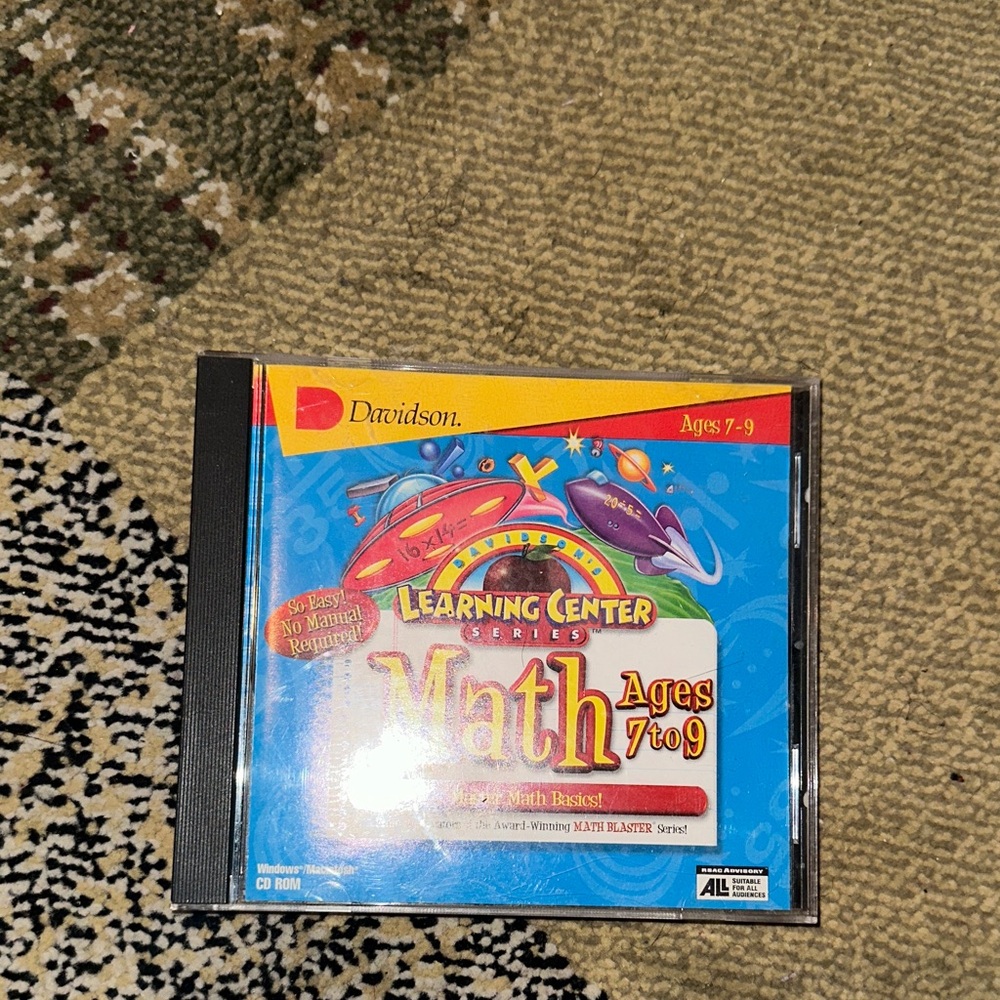 Learning Center Series Math Ages 7 to 9 CD
